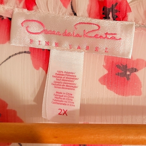 Oscar dela Renta Sheer Robe - Picture 2 of 2